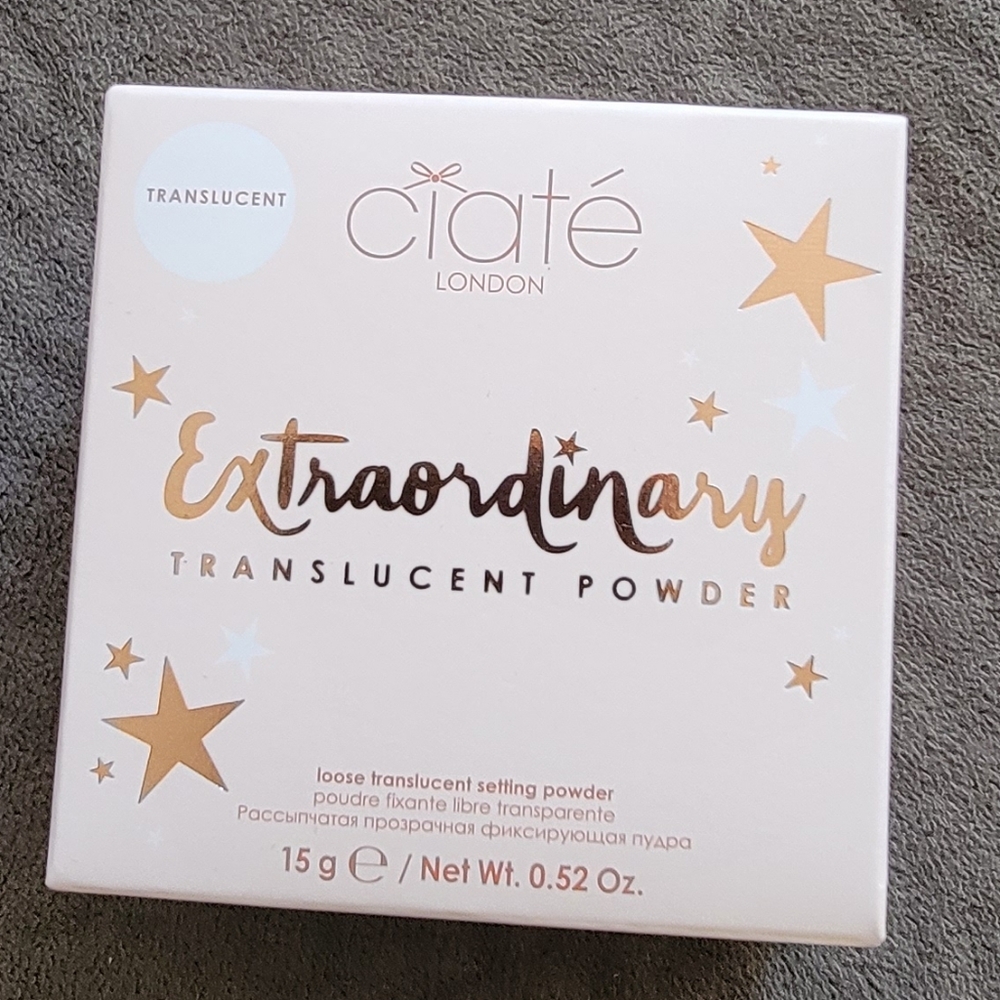 Ciate London Extraordinary Translucent Powder SEALED 15g